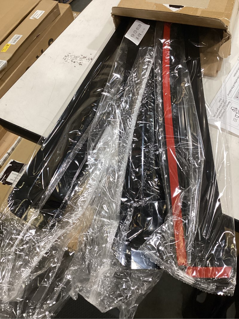 Condition photo showing Good Condition for auto ventshade [avs] outside mount rain guards for 2015 - 2026 ford f-150; 2017 - 2026 f-150 raptor, f-250, f-350 sd, supercrew only | window vent visors, 4 pcs. - smoke | 94975