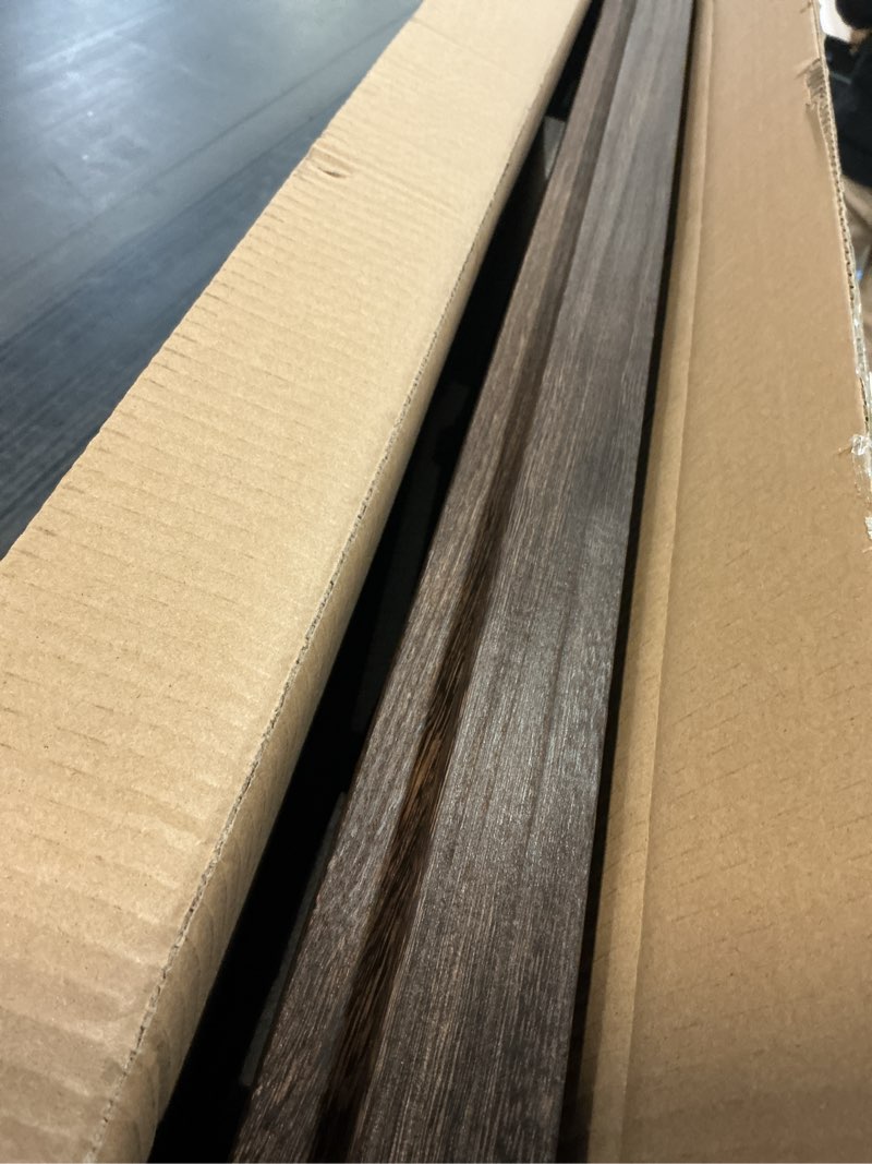 Condition photo showing Good Condition for Ladder Shelves - Folding Wooden Ladder Bookshelf, 4-Tier Retro Plant Stand Storage Shelves for Home Living Room, Brown