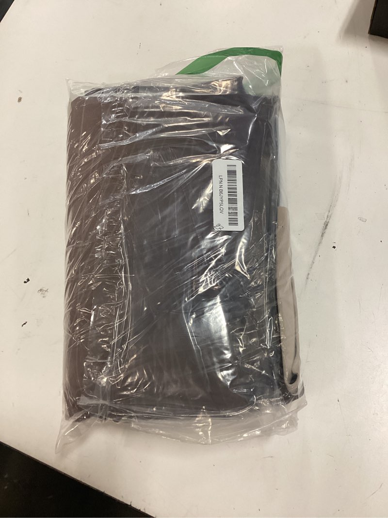 Condition photo showing New/Like New for estelar textiler brown and greyish white gradient blackout curtains for bedroom, thermal insulated ombre blackout drapes, full room darkening energy saving curtains for living room,52wx84l,2 panels 52"w x 84"l (pack of 2) brown and greyish white