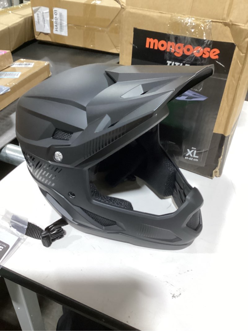 Condition photo showing Good Condition for Mongoose Title Full Face Helmet Matte Black Adult/X-Large