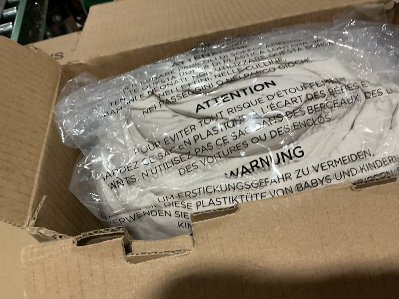 Condition photo showing New/Like New for bedsure oversized king comforter set, beige soft prewashed bedding for all seasons, 3 pieces gentlesoft™ bed set, 1 lightweight comforter (120"x98") and 2 pillowcases (20"x36")