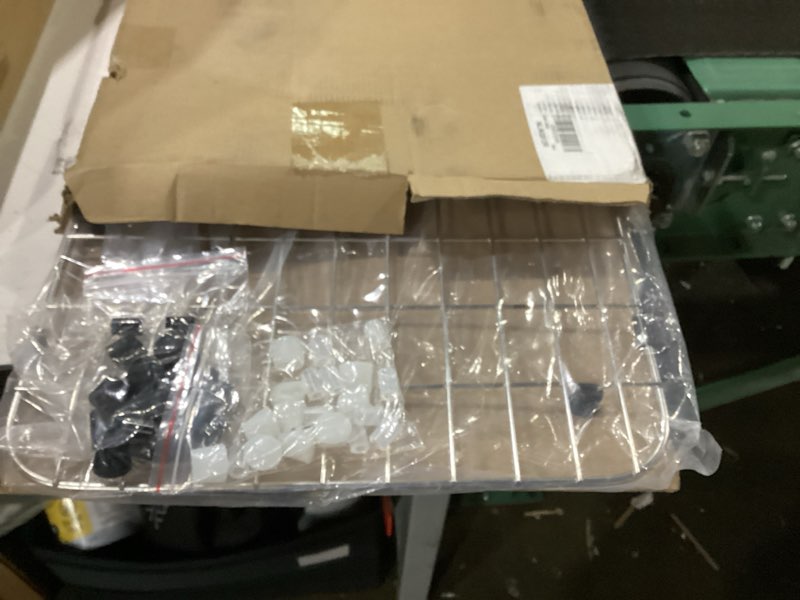 Condition photo showing Good Condition for serene valley 25-1/4" x 12-1/2“ sink grid, rear drain with corner radius 1-1/2", nlw2513r
