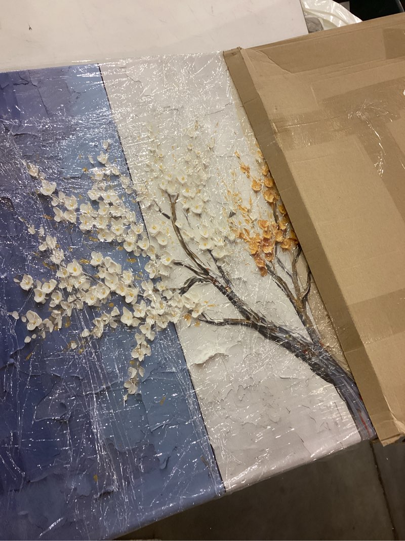 Canvas Wall Art Wall Decor Modern Decor Flowers Nature Artwork Floral Picture Painting Prints Ready to Hang for Kitchen Bedroom Living Room Office (Abstract01, 20X20inches) 14"L x 14"W Abstract01