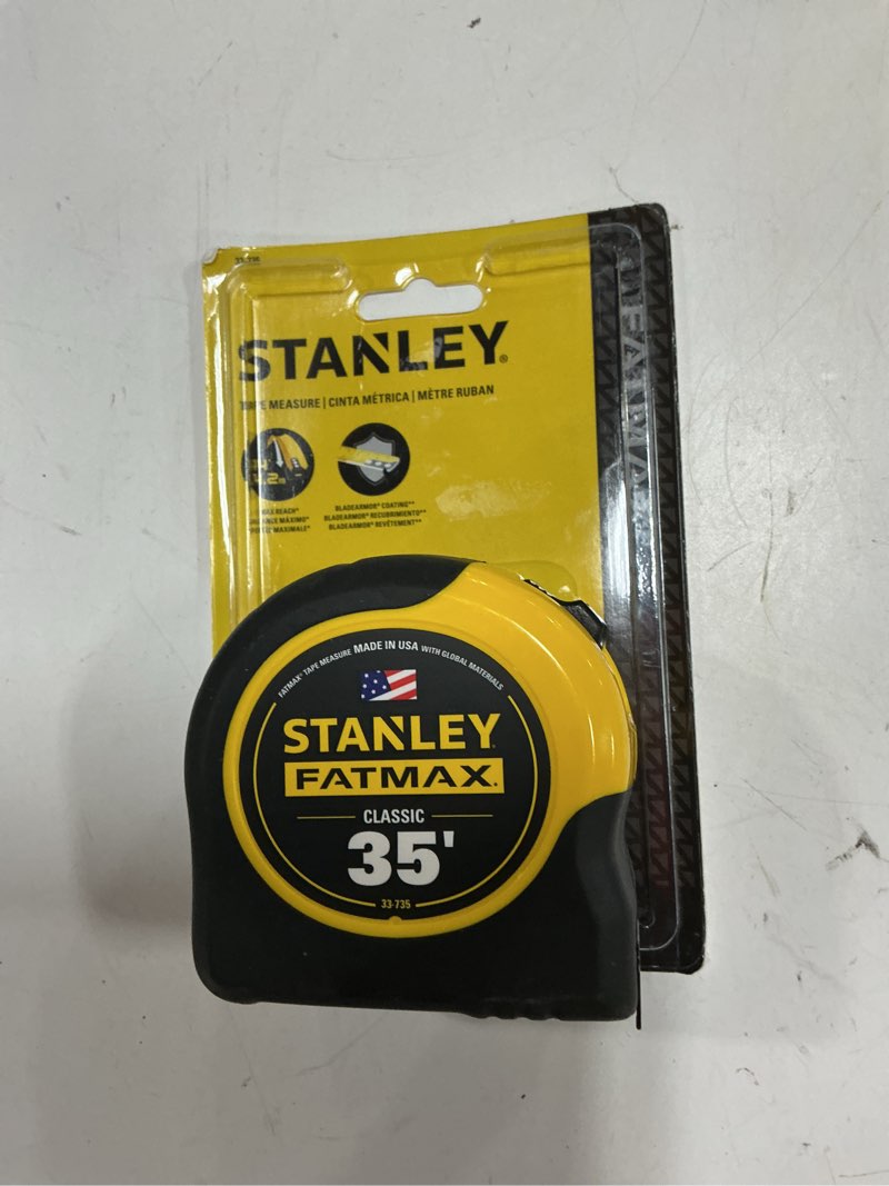 Condition photo showing As Is for 35 ft. fatmax tape measure