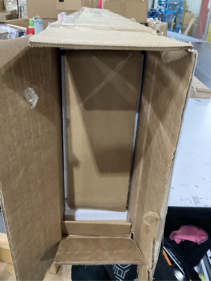 Condition photo showing New/Like New for ChooChoo Farmhouse Console Table, Rustic Vintage Narrow Sofa Table for Entryway, Living Room, Hallway, 40 Espresso