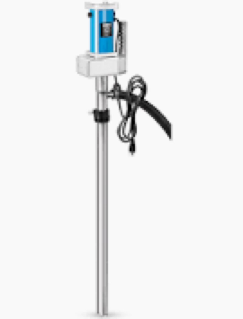 Electric Drum Barrel Pump, 110V-240V AC/12V DC Power, 55 Gallon Drum Pump with Built-in 2-Inch Bung 