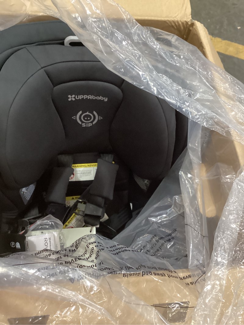 Condition photo showing Good Condition for uppababy rove convertible car seat - 2-in-1 rear + forward facing - quick + secure 3-step install - intuitive safety technology + comfort features - cup holder included - jake (black mélange)