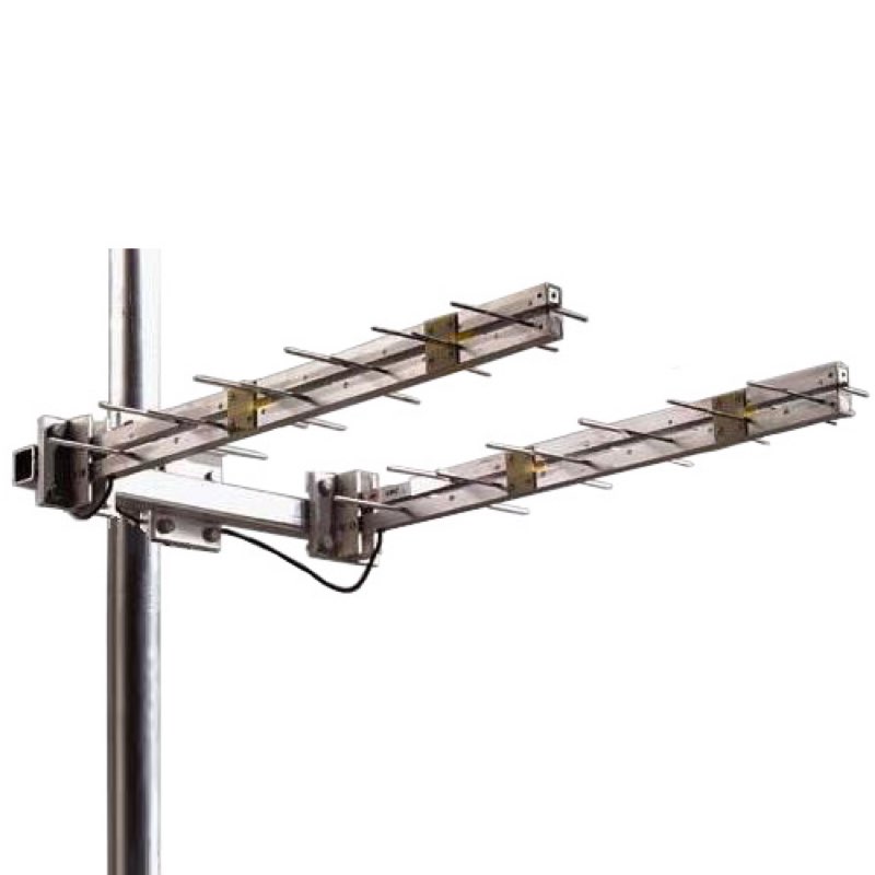 UHF Broadband Horizontal Pair Log Periodic Antenna Array