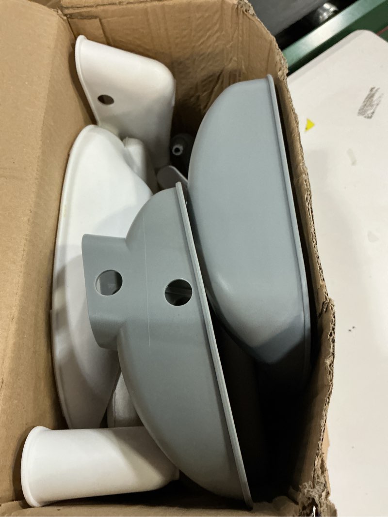 Condition photo showing Good Condition for HBTower Potty Training Seat with Step Stool Ladder for Toddlers, Adjustable Kids Toilet Seat with Splash Guard, Anti-Slip Pads & Safety Handles, Comfortable Potty Chair for Boys & Girls (Grey)