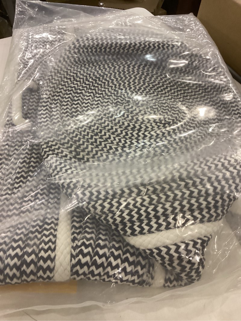 Colonial Mills Modern Woven Hampers - Black 15"x15"x18"