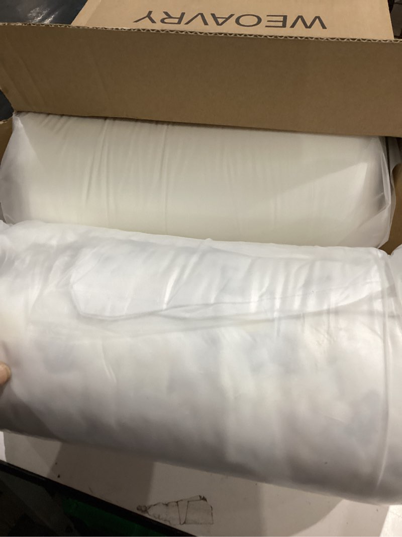 Condition photo showing New/Like New for outdoor patio chair cushions 19x19 inch, waterproof cushions for deep seat patio furniture, replacement cushion for outdoor furniture beige 19"l x 19"w x 3"h
