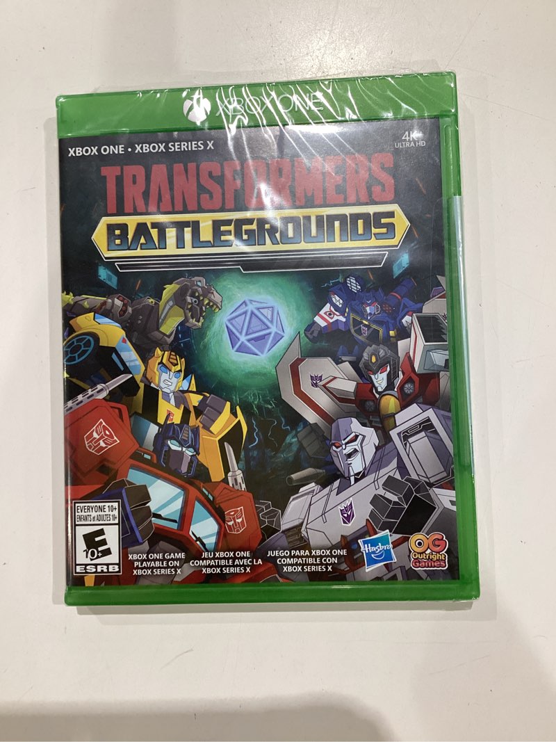 Condition photo showing Good Condition for transformers: battlegrounds - xbox one
