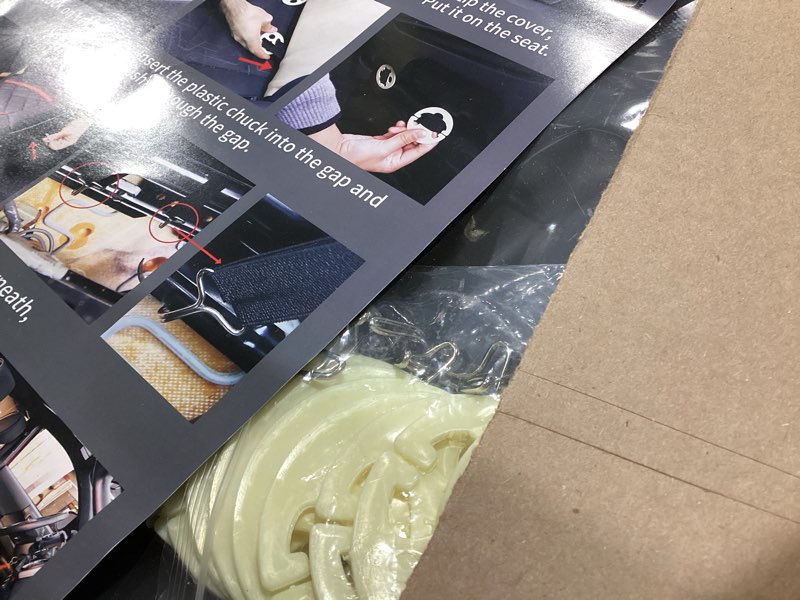 Condition photo showing New/Like New for Tomatoman Toyota Tacoma Seat Covers 2005-2022 2023 2024 2025 Truck Access Crew Double Extended Cab TRD Sport Offroad Limited SR5 V6 Truck Airbag Compatible Car Cushions(Full Set/Black-Red)