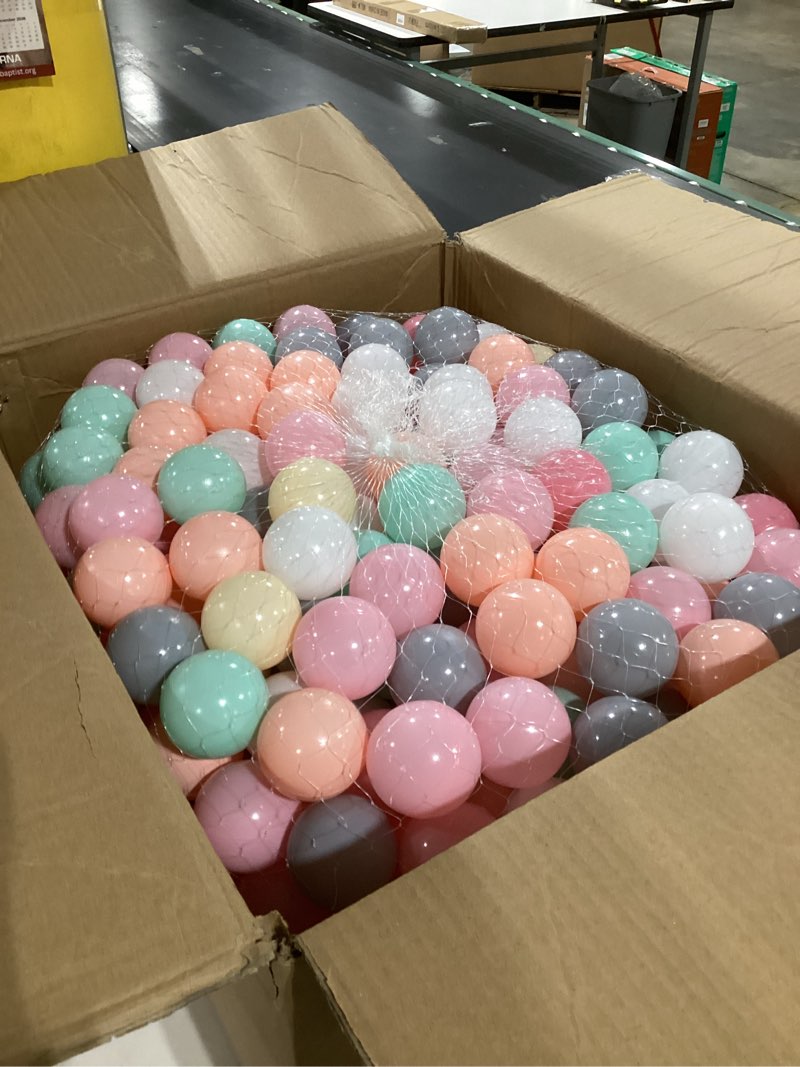 GOGOSO Balls for Ball Pit - Plastic Ball for Toddlers, Baby Kids Ball Pool Decoration 50 100 200 300