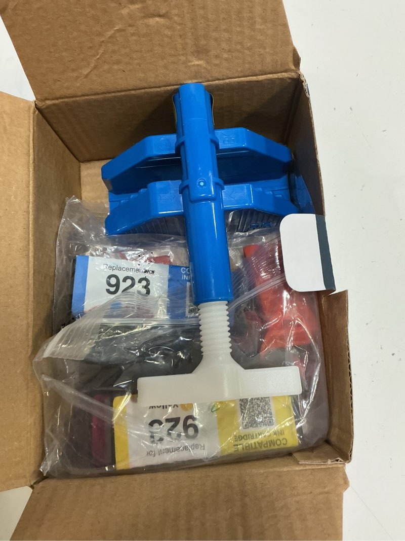 Condition photo showing As Is for 923 ink cartridges combo pack for hp printers replacement for hp 923 hp923 ink cartridge work for officejet pro 8130e 8125e 8120e 8135e 8138e 8139e 8122e 8120 8122 8123 printer without chip (4 pack) 923 4pack
