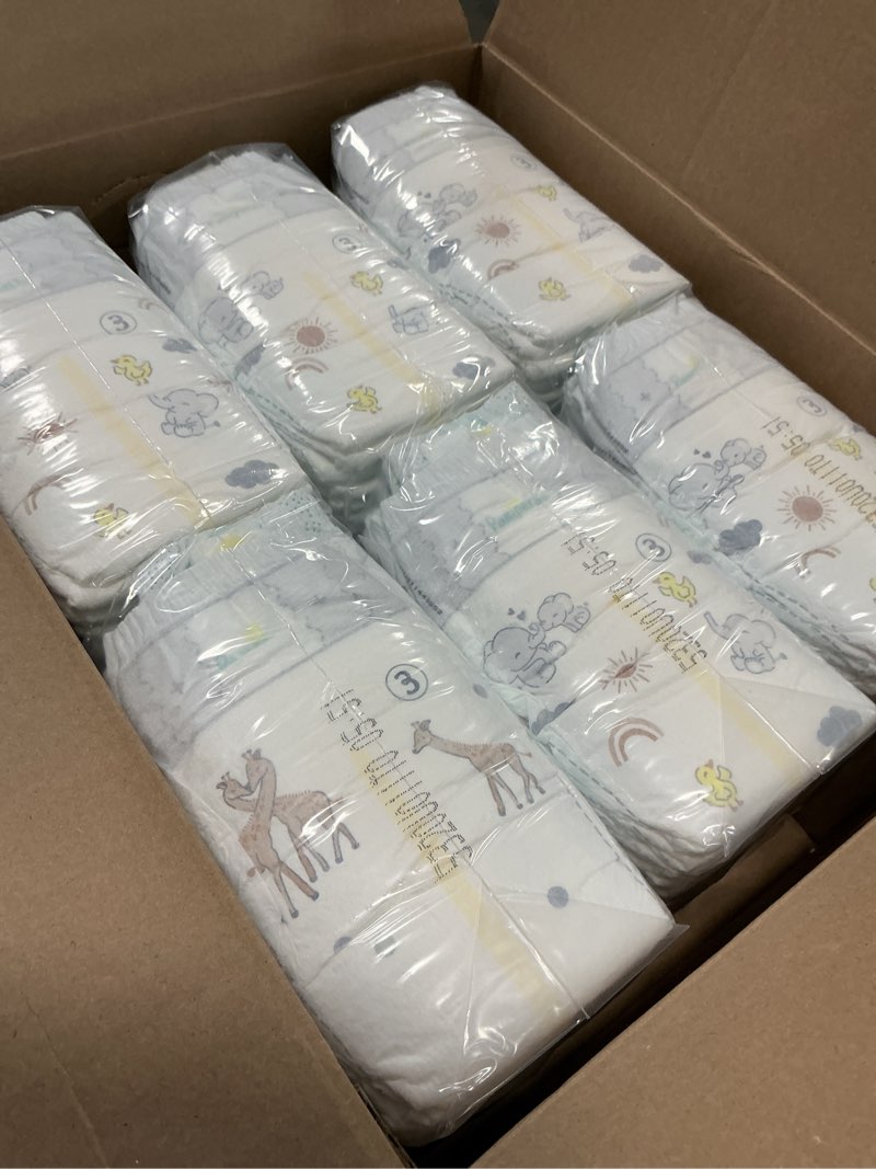 Condition photo showing Good Condition for Pampers Swaddlers Diapers, Size 3 (13-26 lbs), 168 Count, Absorbent, Keeps Baby Dry and Comfortable, Skin Safe Disposable Baby Diaper (Packaging May Vary)