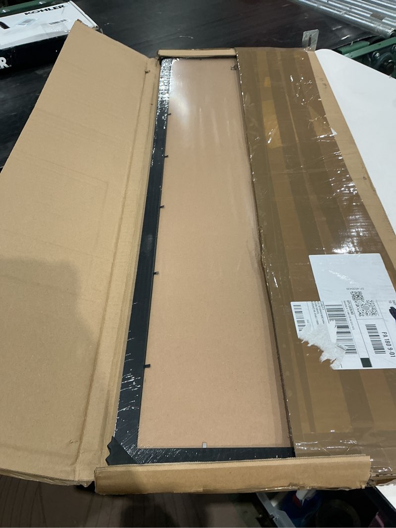 Condition photo showing Good Condition for lavie home 13x39 picture frame black, panoramic picture frame for wall decoration, classic black minimalist style suitable for decorating houses, offices, hotels?1 pack? 13x39 black