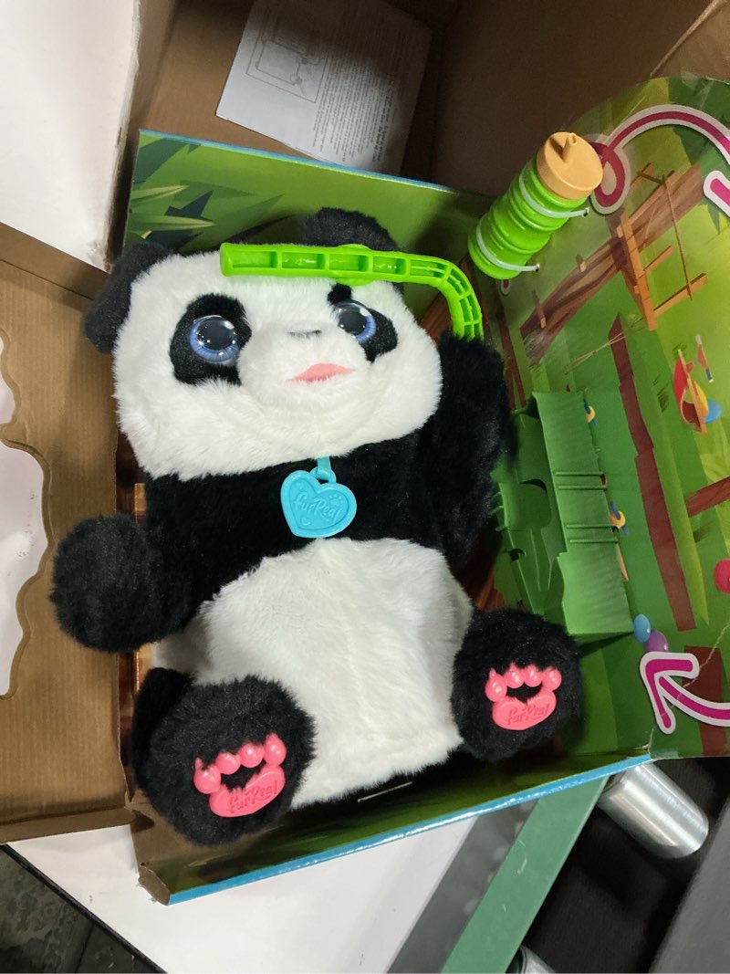 Condition photo showing Good Condition for furreal coco the tumbling panda, 10.5 inch interactive panda toy, for boys and girls, ages 4 and up