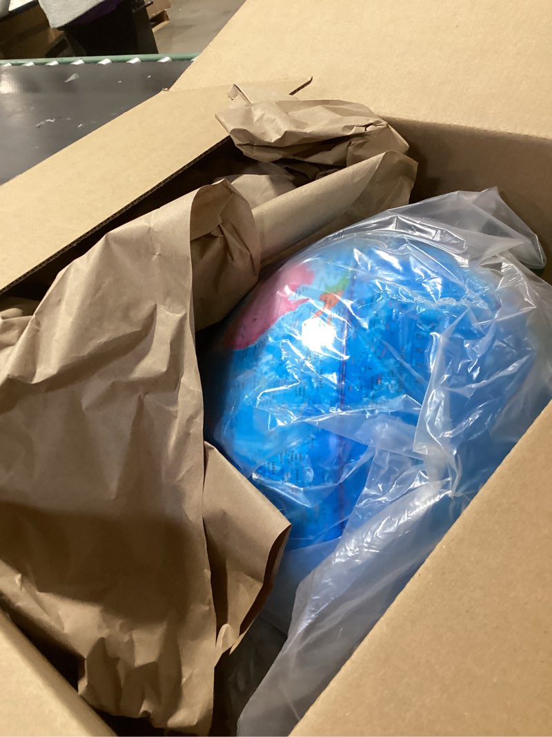 Condition photo showing Good Condition for 13" World Globe for Kids, Classroom Globe for Education & Decoration with Stable Heavy Metal Base, HD Waterproof Printed & Rewritable Surface