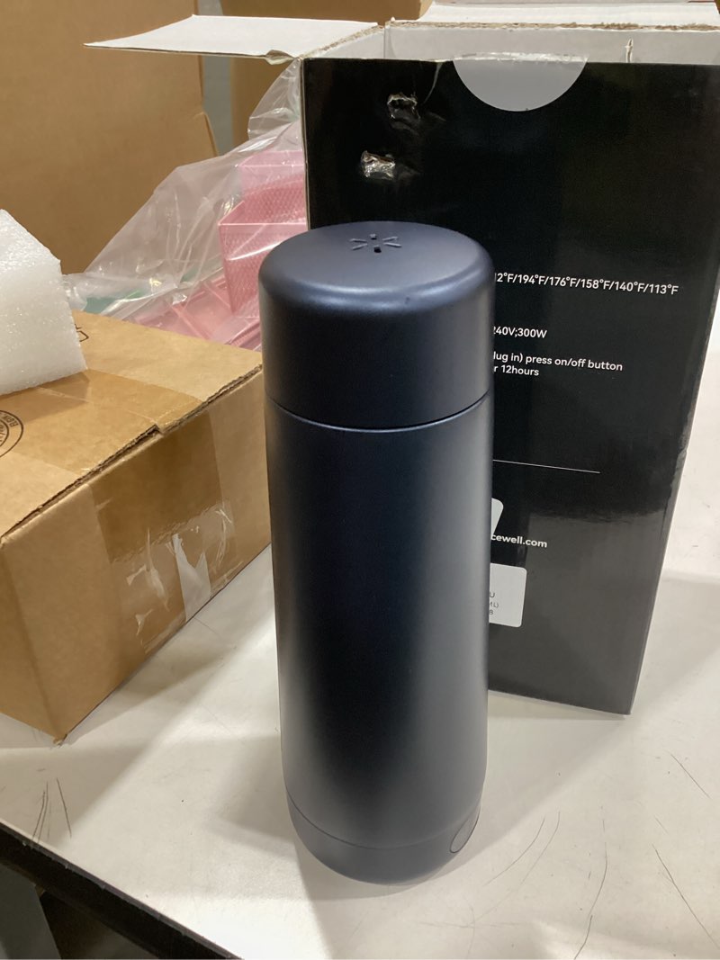 Condition photo showing Good Condition for travel kettle, dual voltage portable electric kettle 110v-220v-240v smart small water boiler 370ml for tea & coffee, 316 stainless steel, 6 temperature control and lcd display, for global use