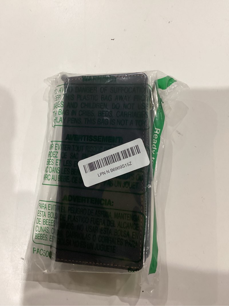 Condition photo showing Good Condition for TwoHead for Samsung Galaxy S25 Ultra Wallet Case with Card Holder, Detachable Magnetic Phone Case for S25 Ultra,PU Leather All-Round Protective Phone Case Wallet with Wrist Strap,Black for Galaxy S25 Ultra Black