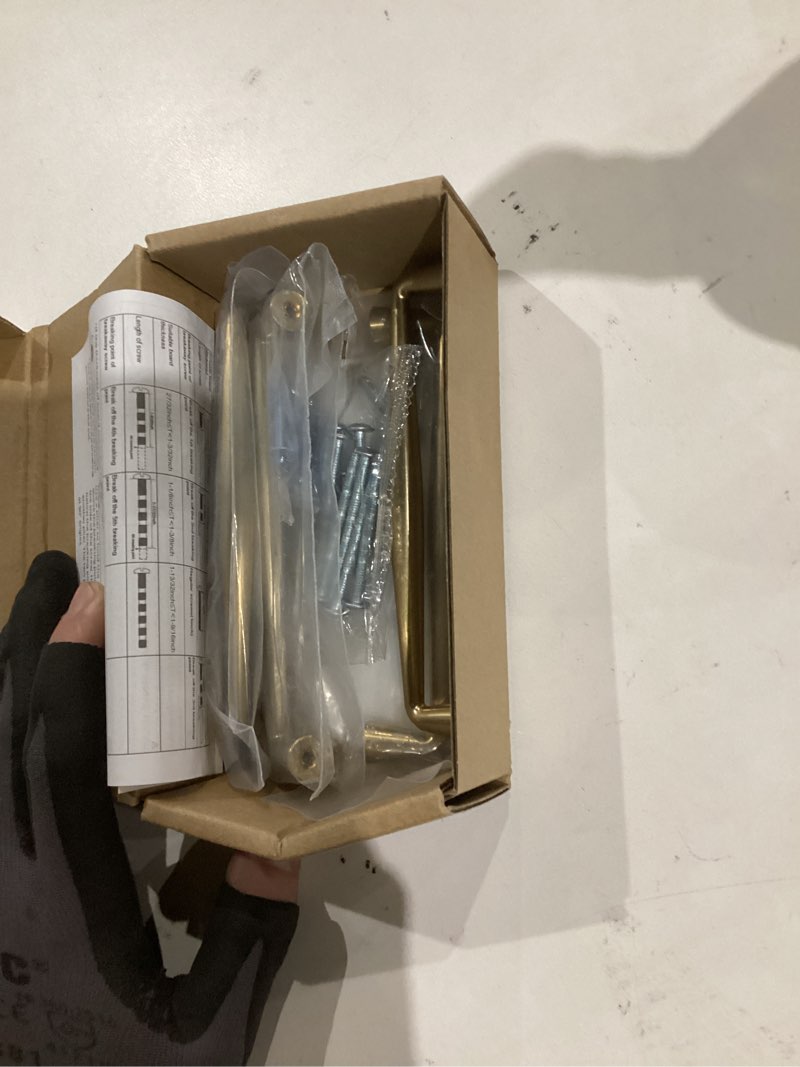 Condition photo showing New/Like New for Ravinte 5 Pack 5 Inch Champagne Bronze Kitchen Cabinet Handles Solid Zinc Alloy Cabinet Pulls Cupboard Hardware Drawer Handles 5 inches Hole Center Champagne Bronze 5