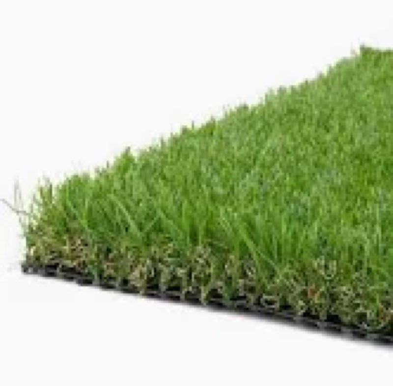 Realistic thick artificial grass