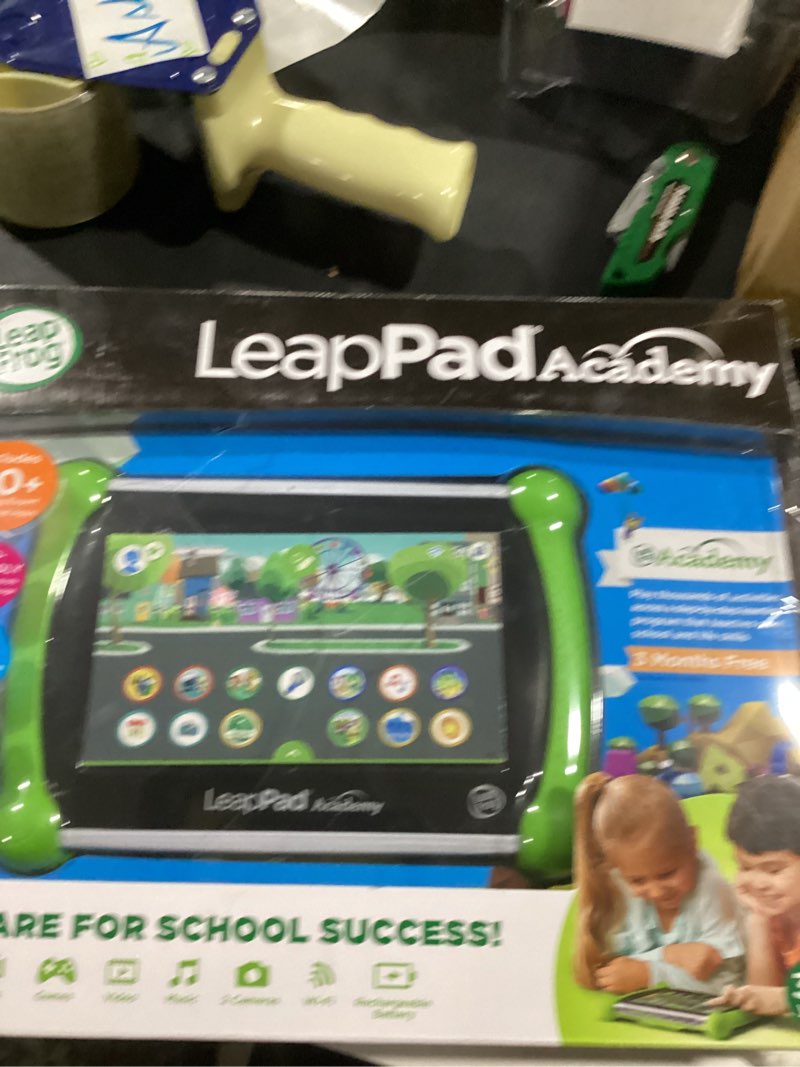 Condition photo showing Good Condition for leapfrog leappad academy kids’ learning tablet, green