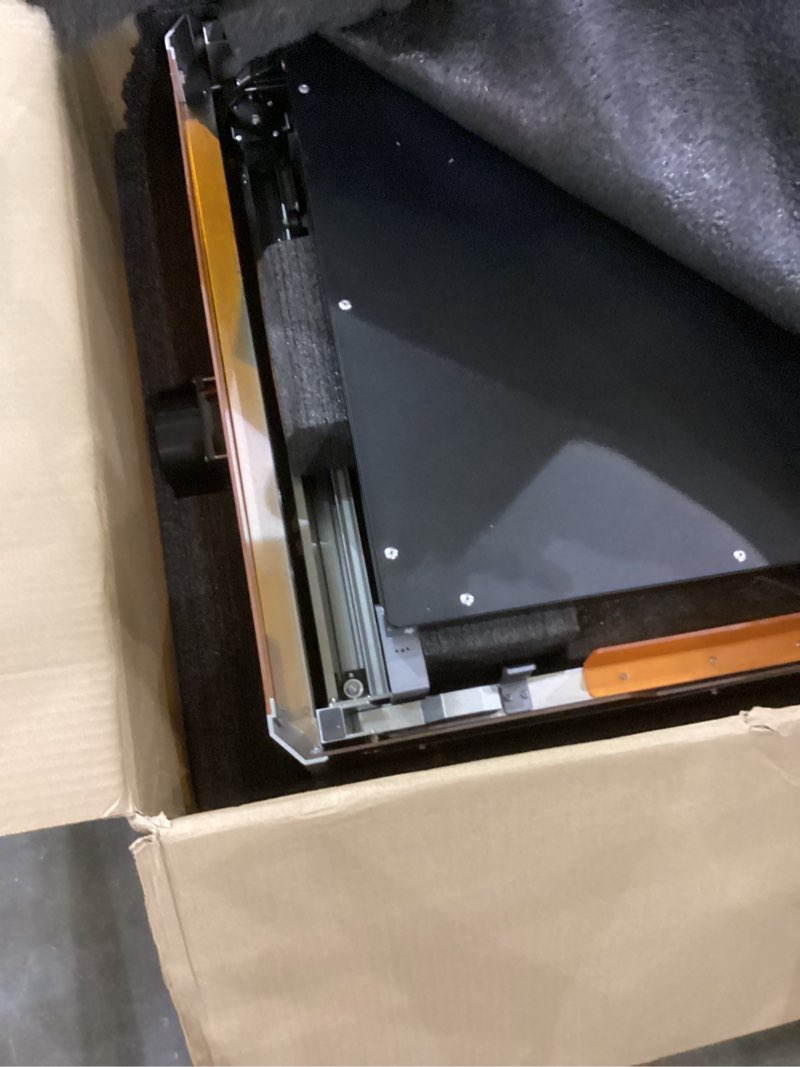 Condition photo showing As Is for Genmitsu L8 Laser Engraver, 40W Power Output Laser Cutter Built-in Acrylic Enclosure with Vent, 40,000mm/min All-in-one Laser Engraving Machine Air Assist Pump, Honeycomb, Camera, Laser Safety Class 1