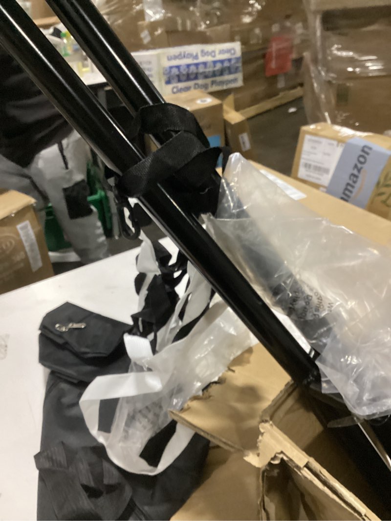 Condition photo showing As Is for hikeen baseball tees - batting tee with portable tripod stand for softball hitting training, includes carrying bag net and tee