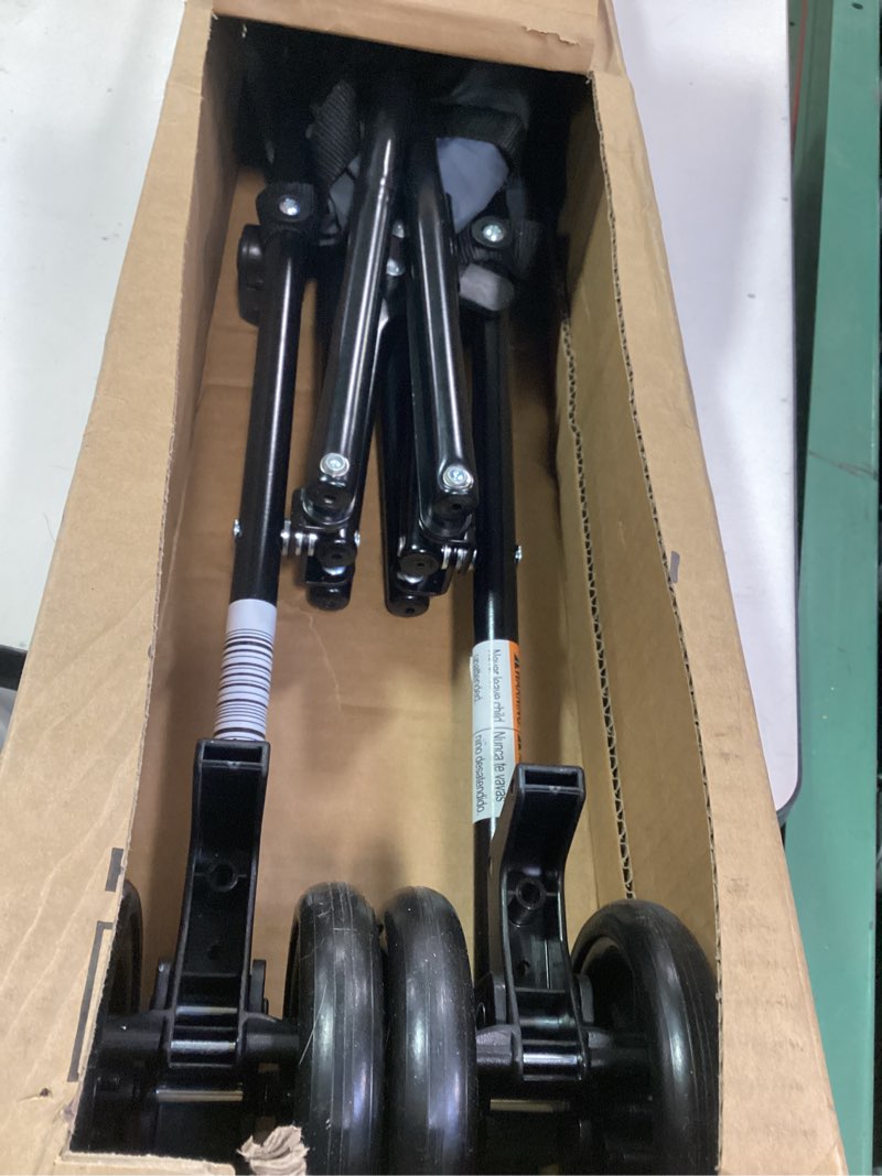 Condition photo showing Good Condition for Dream on Me Aero Travel Lightweight Umbrella Stroller, Compact One Hand Quick Fold, 3 Point Safety Harness, Dual Brake Rear Wheels, Adjustable and Removable Canopy, for Infants and Toddlers - Grey Gray