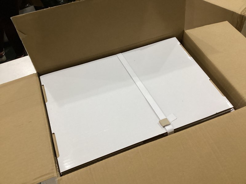 Condition photo showing New/Like New for numina wide flat comic book storage boxes – 6 pack heavy duty low profile magazine storage for oversized comics, art books, large prints & graphic novels | stackable horizontal organizer