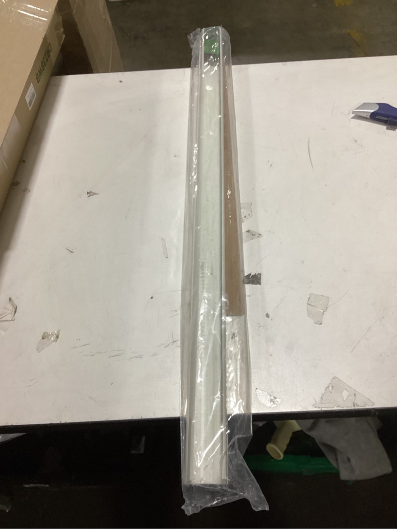 Condition photo showing Good Condition for 36 in. White Vinyl Deny U-Shape Slide-On Under Door Seal