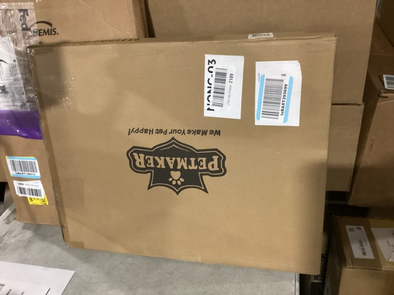 Condition photo showing New/Like New for Artificial Grass Puppy Pee Pad for Dogs and Small Pets - 16x20 Inch, Reusable 3-Layer Potty Training Pad with Tray - Dog House and Pet Supplies by PETMAKER Small 3-Layer System