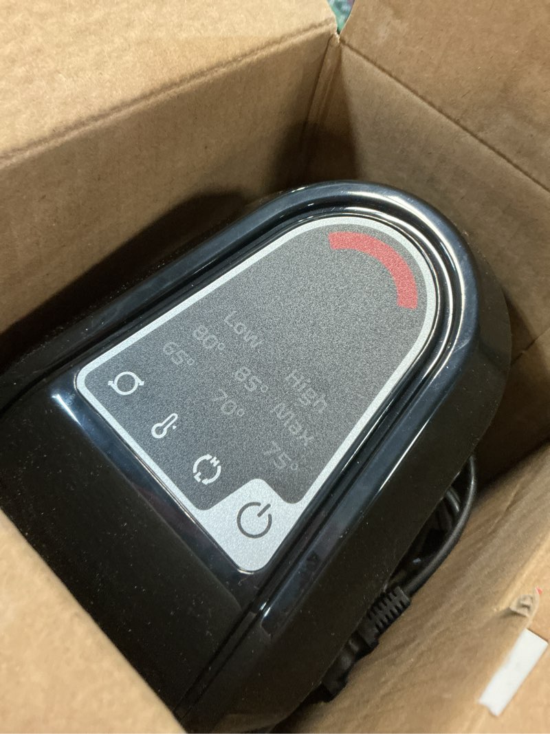 Condition photo showing As Is for lasko - ceramic tower heater with electronic control (ct16558)