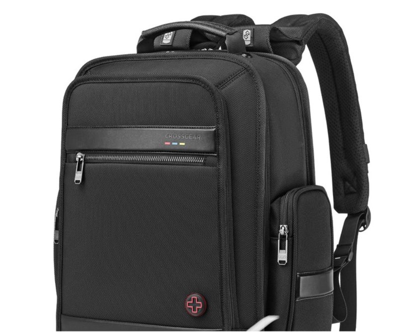 CROSSGEAR Business Laptop Backpack for Men Women, 20L Large Bookbag Travel TSA Approved Carry on Bac