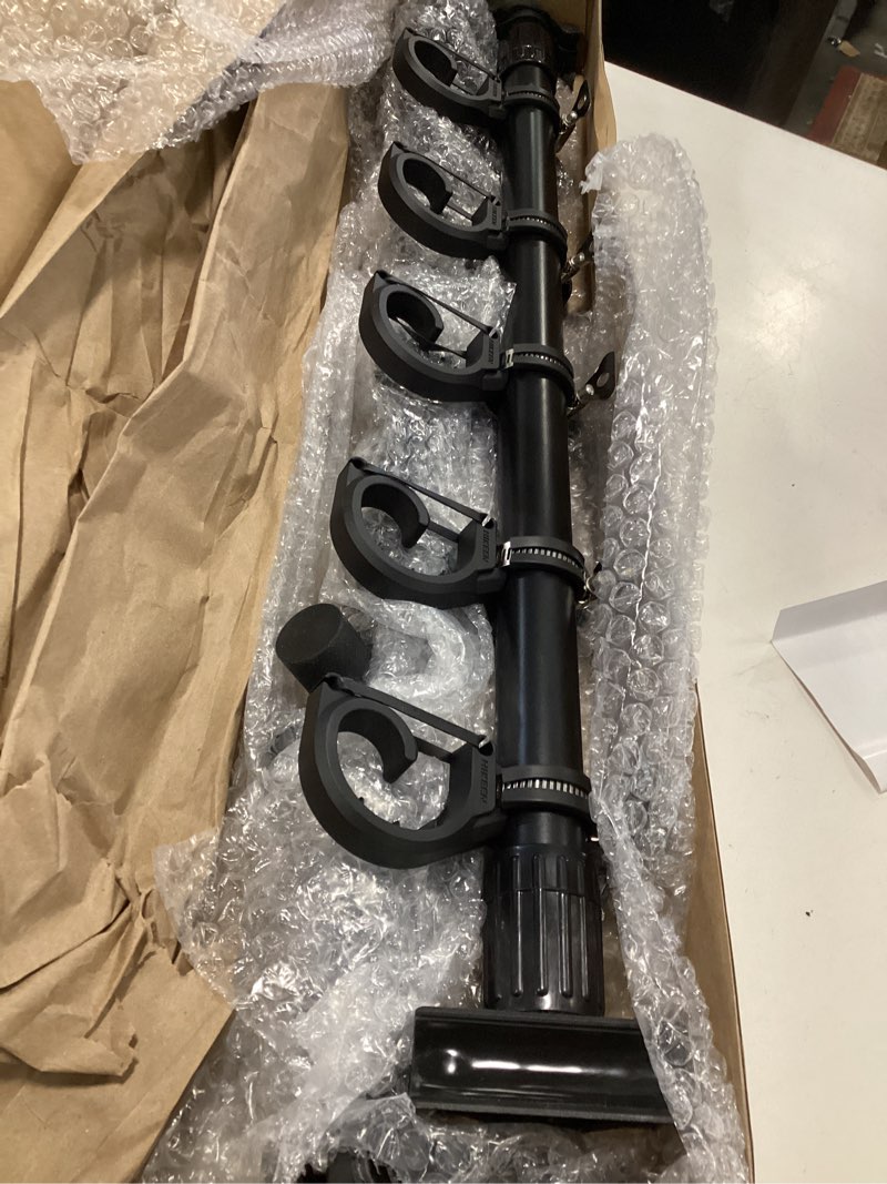 Condition photo showing Good Condition for Hikeen Fishing Rod Holder for Car, Vehicle Fishing Pole Holder Roof Rack Inside,5 Rod Capacity, Heavy Duty Adjustable 29-48 Inch, Fishing Rod Carrier Pole Storage for SUV, Car