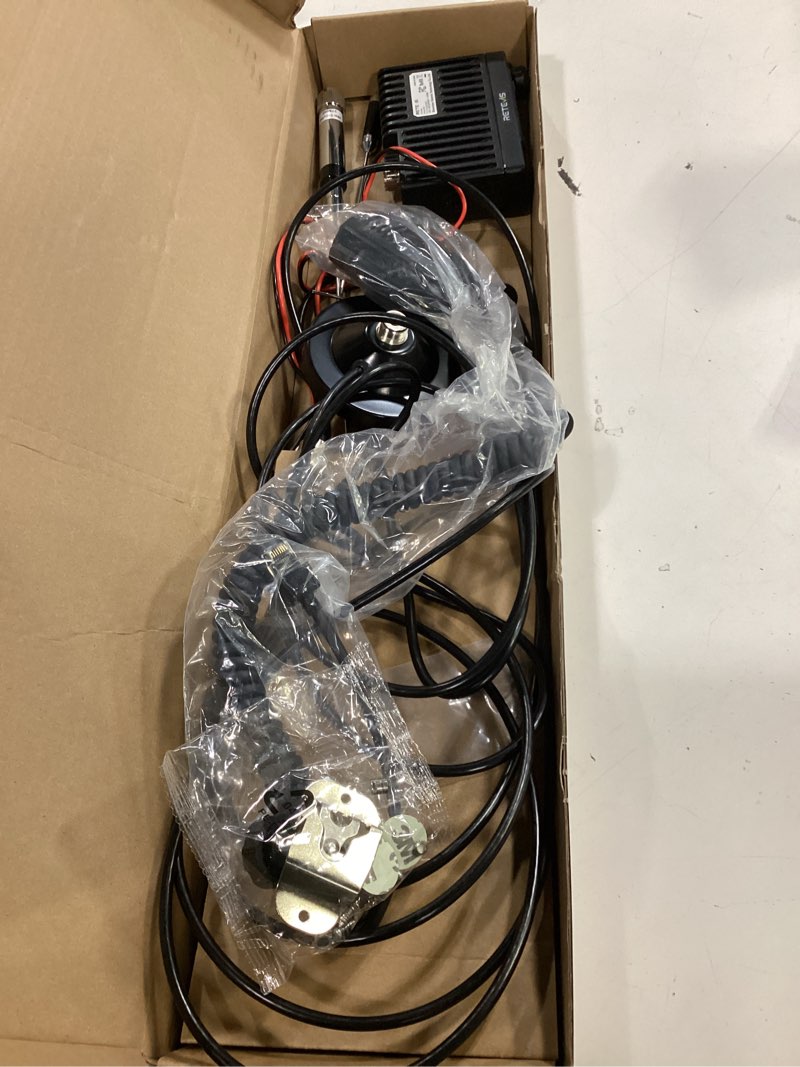 Condition photo showing Good Condition for retevis mb1 40 channel cb radio, noise cancellation long range mobile radio, with cb antenna and cigarette lighter, emergency channel 9/19, 7-color screen, auto-scan, external speaker jack for trucker cb radio with 45 inch antenna