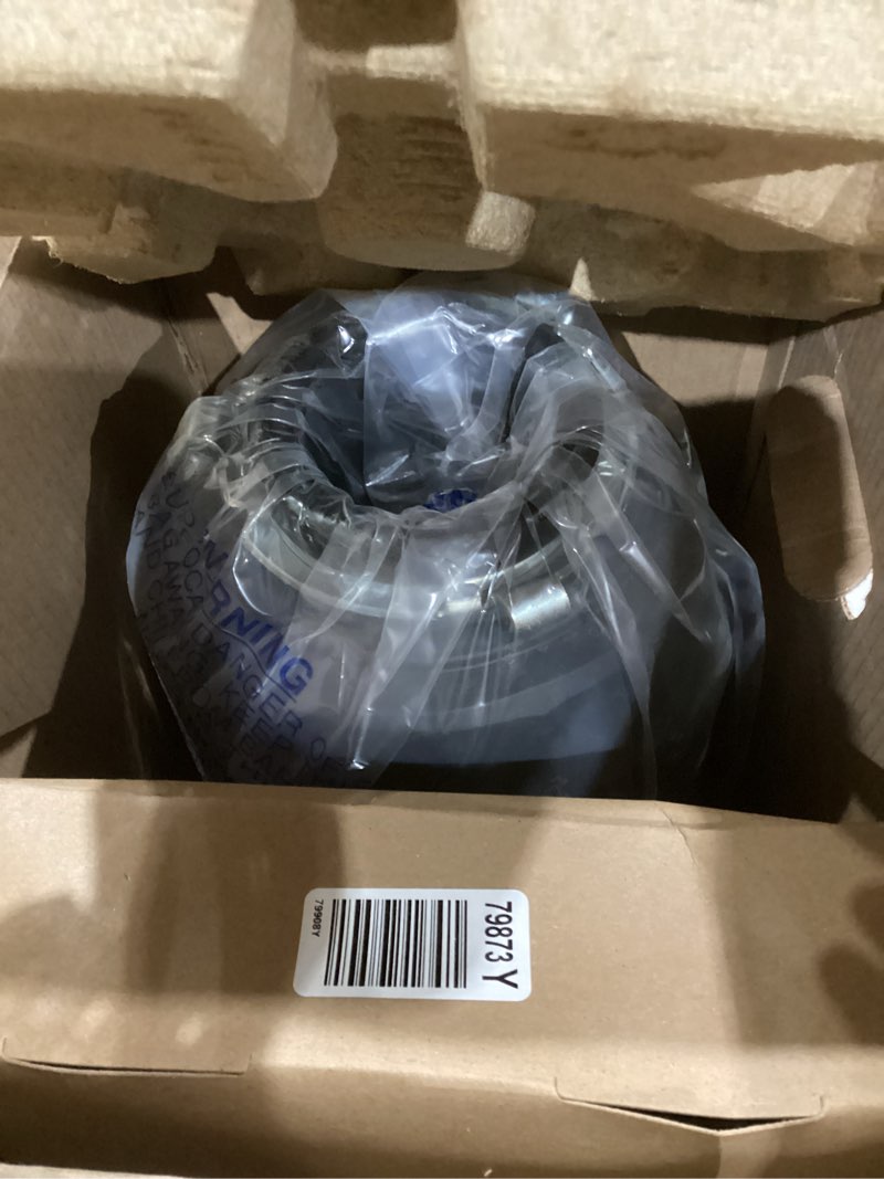 Condition photo showing As Is for InSinkErator EVOLUTION 0.75HP 3/4 HP, Advanced Series EZ Connect Continuous Feed Food Waste Garbage Disposal, Gray