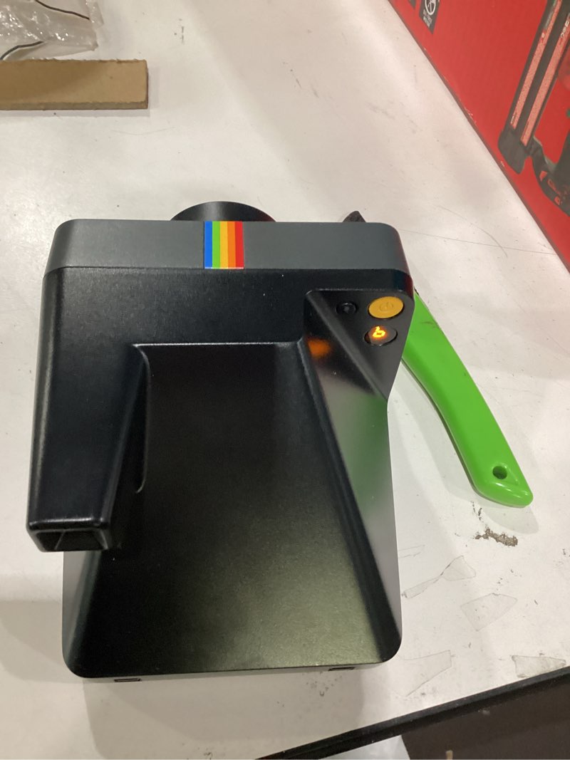 Condition photo showing Good Condition for Polaroid Now 2nd Generation I-Type Instant Camera + Film Bundle - Now Black Camera + 16 Color Photos (6248)- Black Camera + Film Black