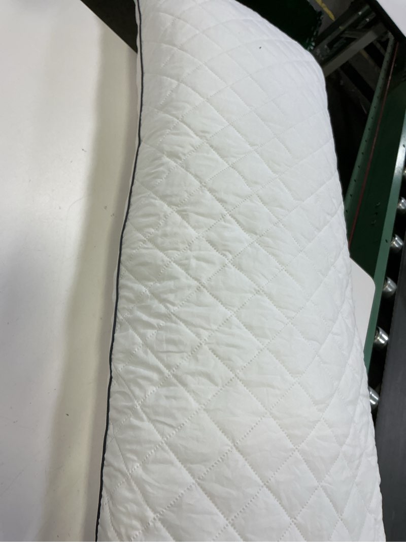Condition photo showing Good Condition for body pillow, memory foam body pillows for adults sleeping, long pillow for bed, big large firm full body pillow for side sleeper, 20x54 inch, white