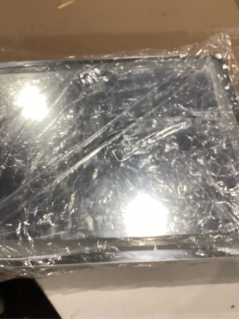 Condition photo showing Good Condition for 17" x22" vanity mirror with lights, led makeup mirror with lights, 10x magnification mirror makeup with 360°rotation, 3 color modes? dimmable,light up makeup mirror for vanity desk, white white 17"l x 22"w