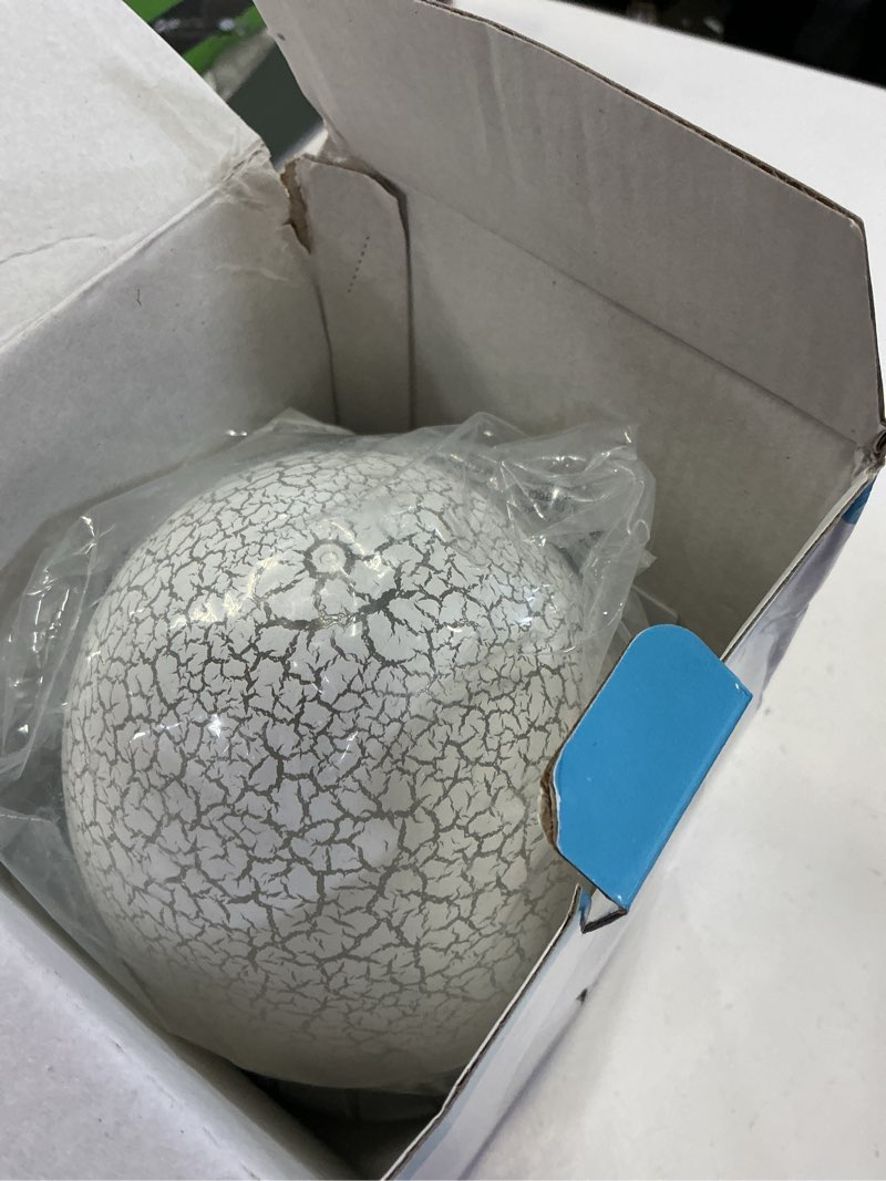 Condition photo showing Good Condition for dinosaur egg alarm clock for kids, wake up light, bluetooth speaker, sleep training clock with 20 soothing sounds & 8 color led decor night light for bedroom, birthday gift for boys girls children