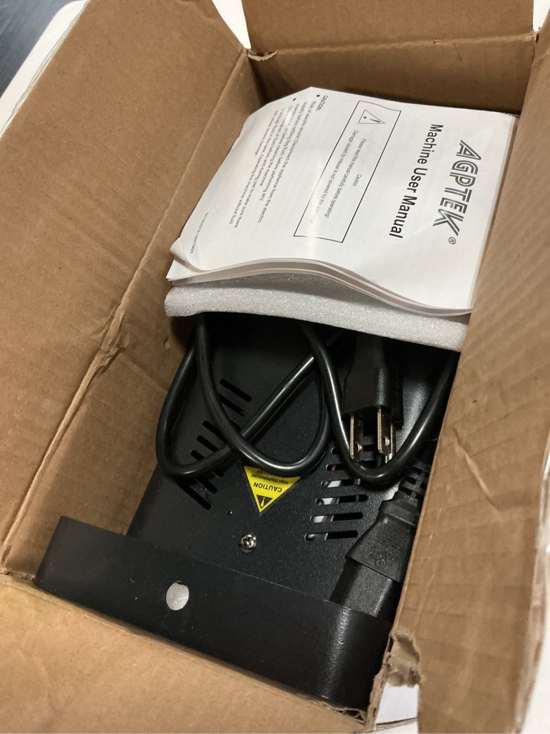 Condition photo showing Good Condition for agptek fog machine, 500w smoke machine with wireless remote & automatic spray function, great for halloween, christmas, wedding, parties, dj performance & stage show