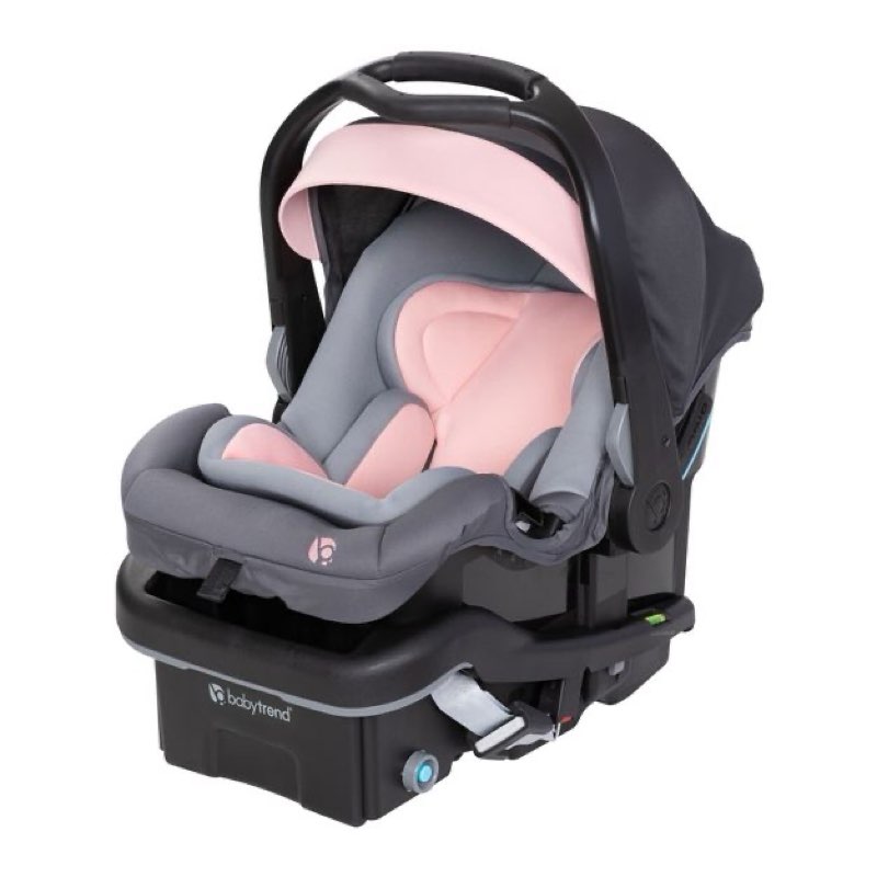 baby trend secure lift infant car seat - madrid pink