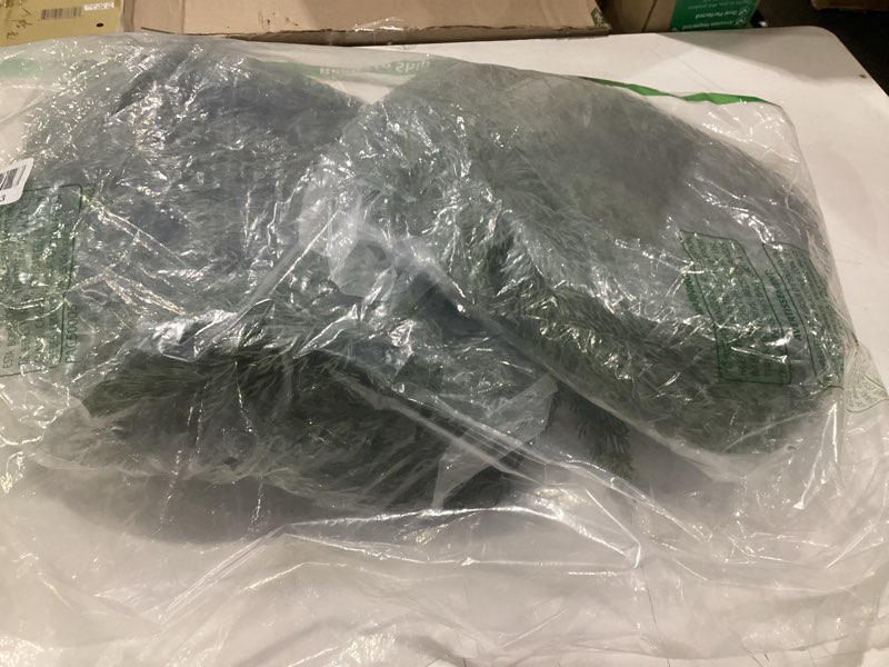 Condition photo showing Good Condition for *similar to stock* u'artlines 2pack 17\" front door wreaths artificial spring summer greenery hanging garland for home wedding wall window decoration (17'' boxwood,2)