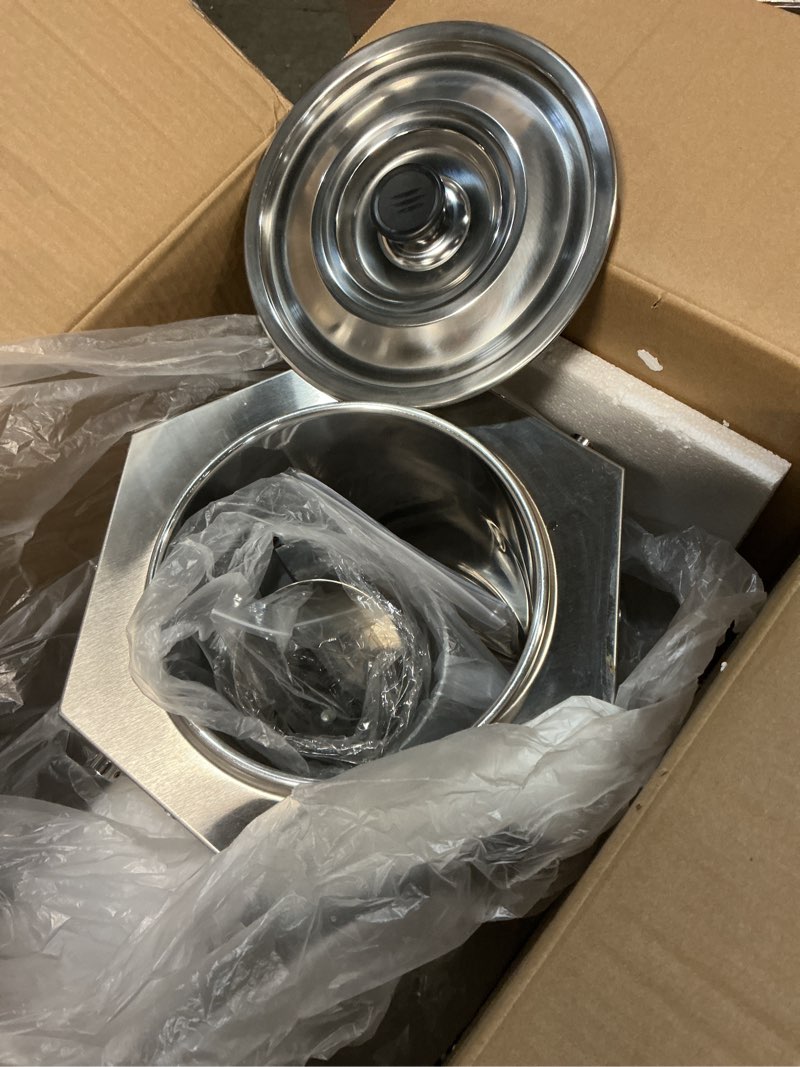 Condition photo showing Good Condition for Hehinton 3-in-1 Professional Double Boiler Melting Pot, 8.3Qt 1500W All Stainless Steel Melter for Chocolate, Candle Wax Soap Making | Fast Even Heating Melting & Keeping Warm