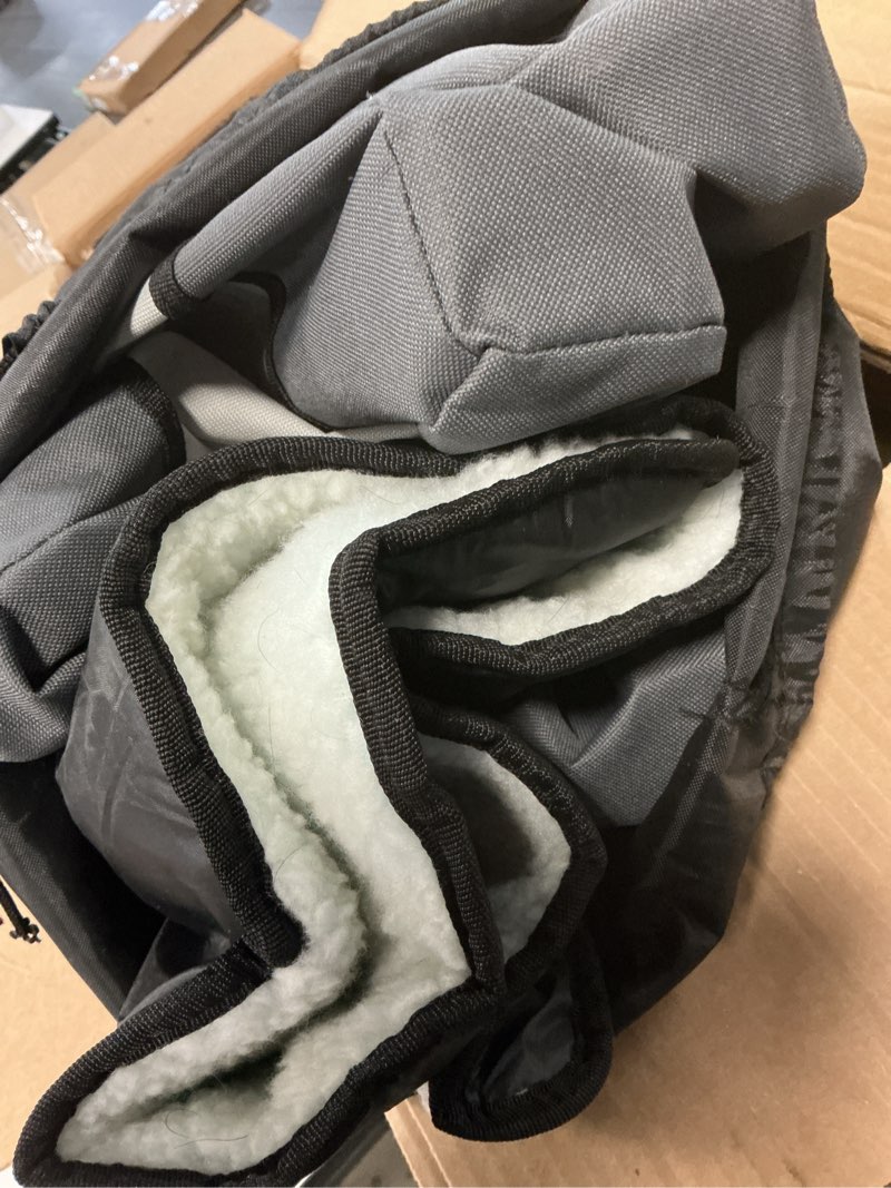 Condition photo showing As Is for EHEYCIGA Collapsible Dog Crate 42 Inches, Portable Travel Crate for Extra Large Dogs, Soft Foldable Pet Kennel with 4-Door Mesh Windows Indoor & Outdoor, Green 42.0"L x 31.0"W x 31.0"H Green