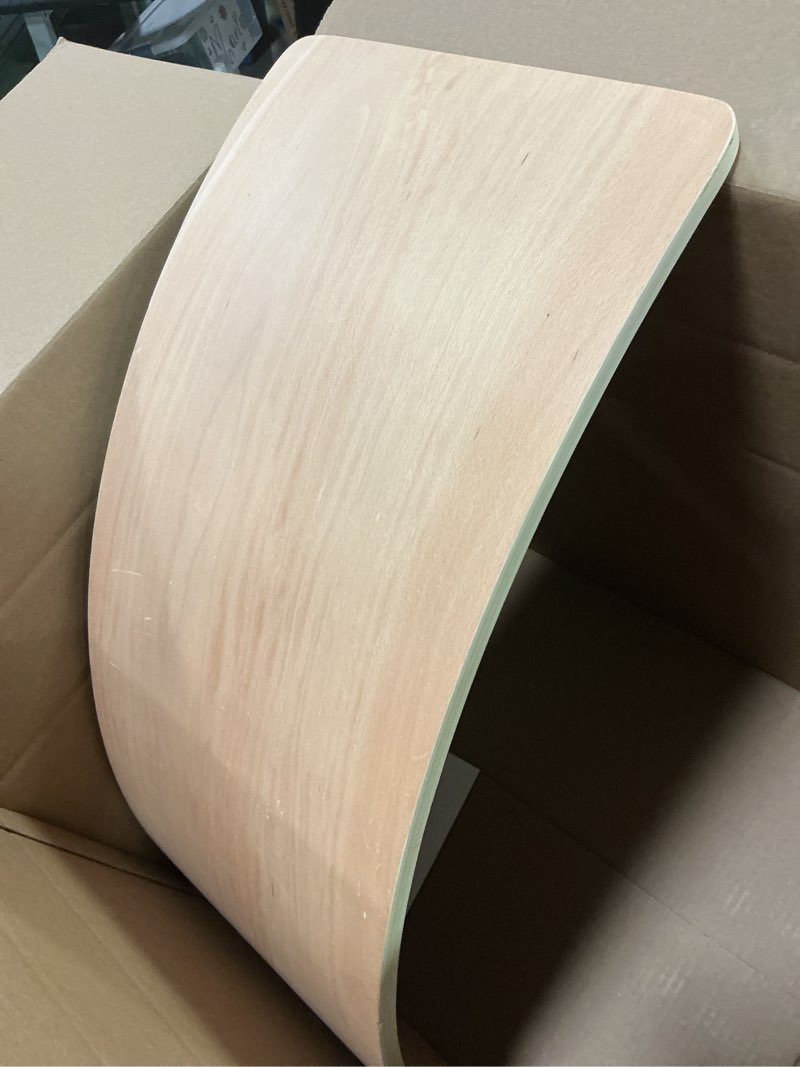 Condition photo showing Good Condition for PLAY-IN-JOY Natural Wood Balance Board for Kids | Montessori Wobble Board for Toddlers & Children Ag