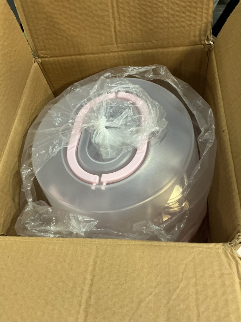 Condition photo showing Good Condition for dicunoy 24 cupcake carrier for transport, 3 tier tall cake carrier holder with handle, portable desserts storage transporter container box with lid for pie, cookies, christmas, thanks giving day
